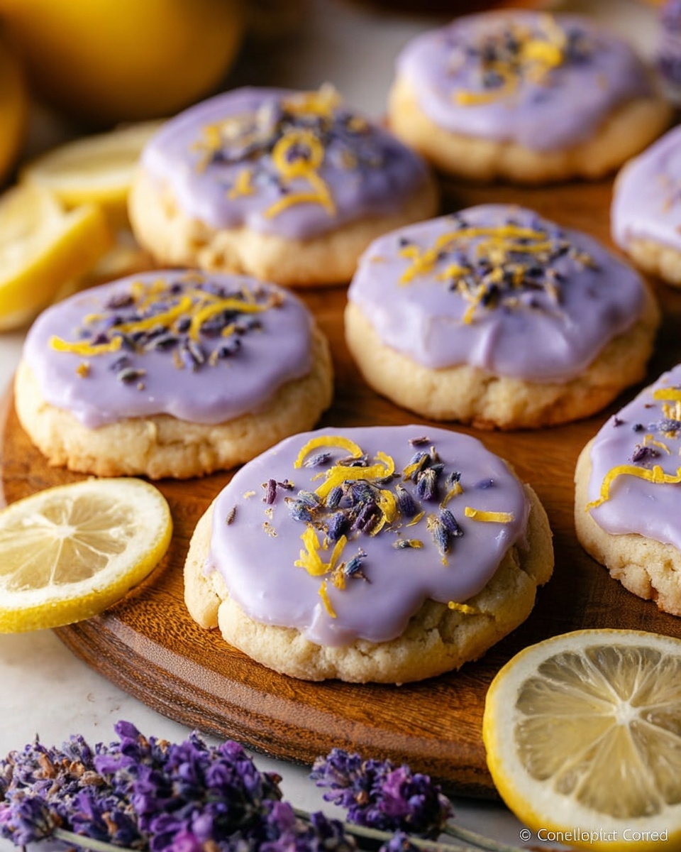 Lemon Lavender Cookie Recipe