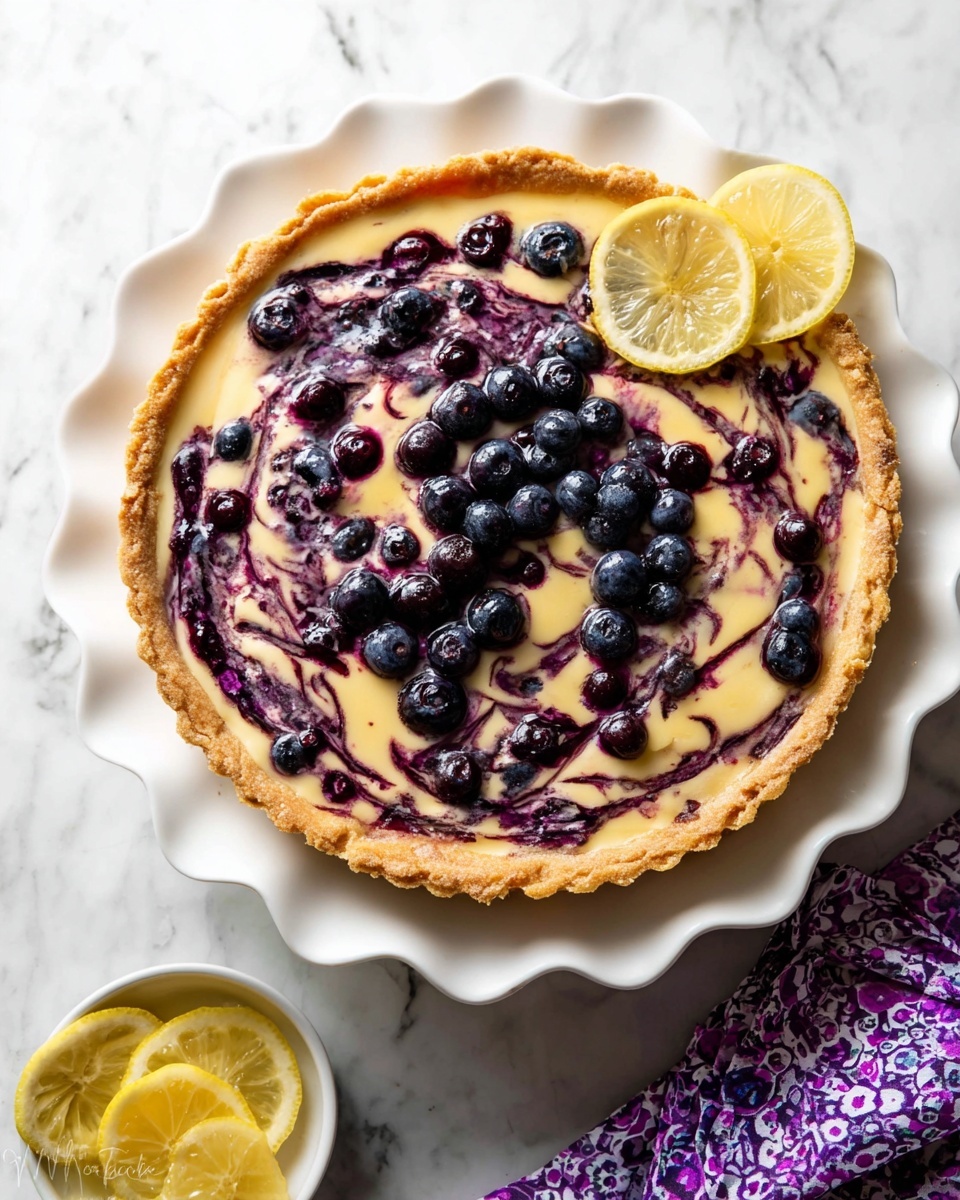 Lemon Blueberry Tart Recipe