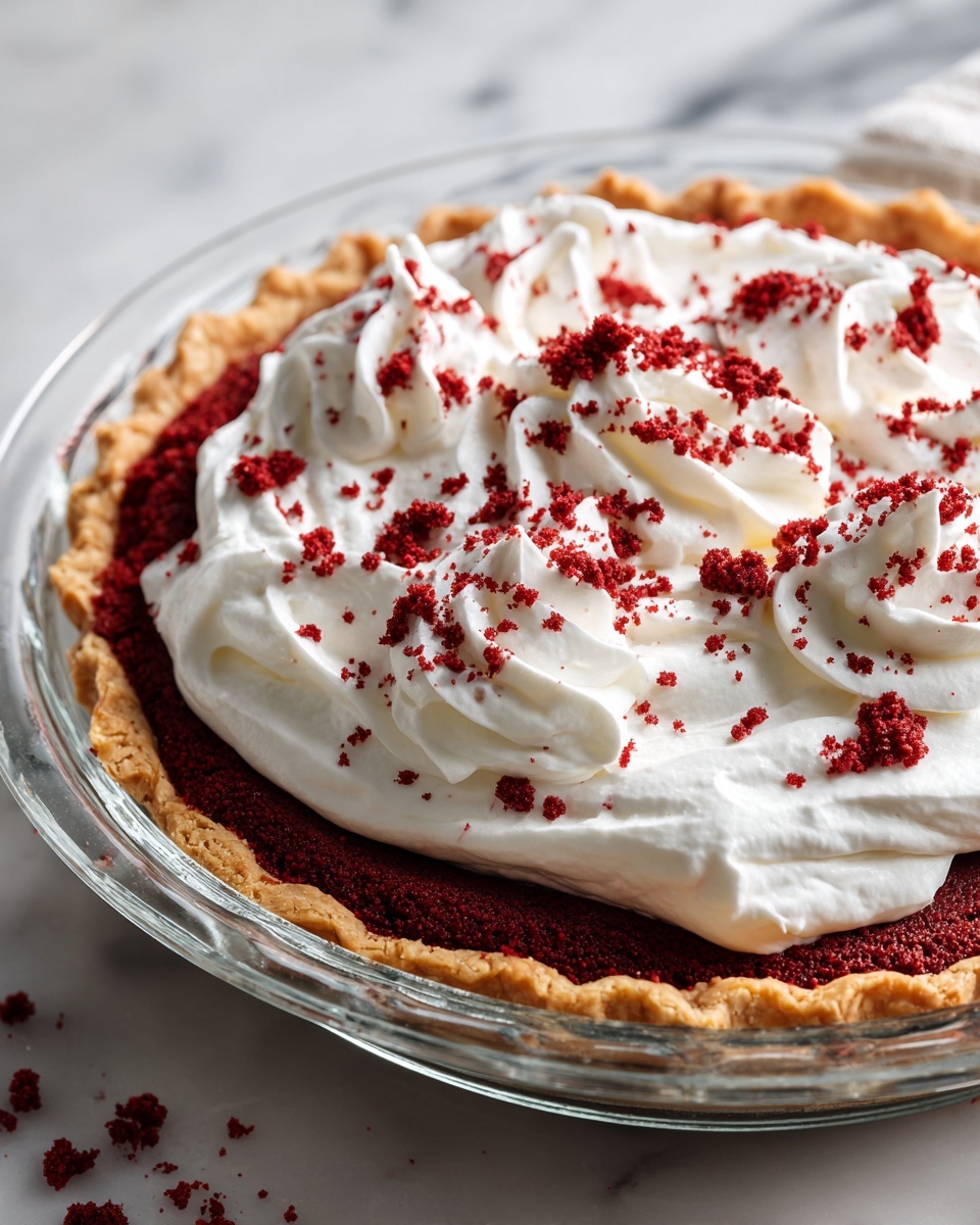 Red Velvet Brownie Pie Recipe