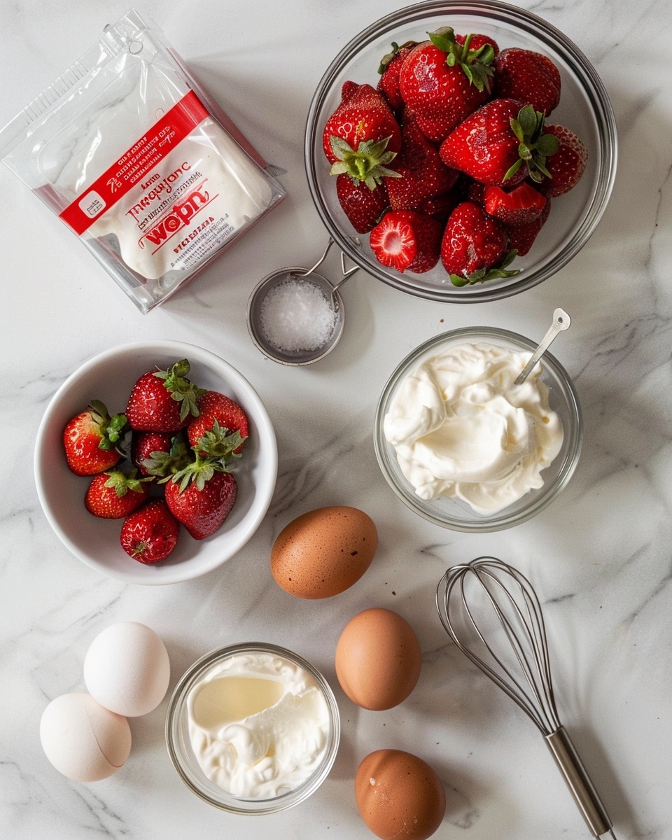 Greek Yogurt Strawberry Jello Recipe - Recipe Image