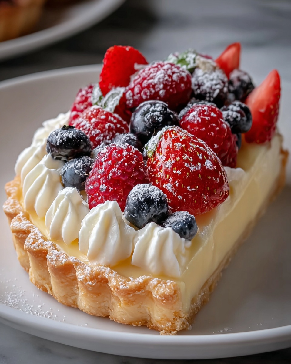 Easy Elegant White Chocolate Mousse Tart Recipe