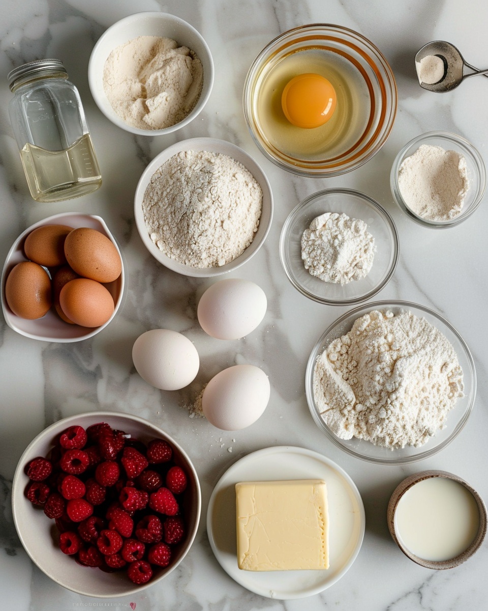 Homemade Raspberry Jam Donut Focaccia Recipe - Recipe Image