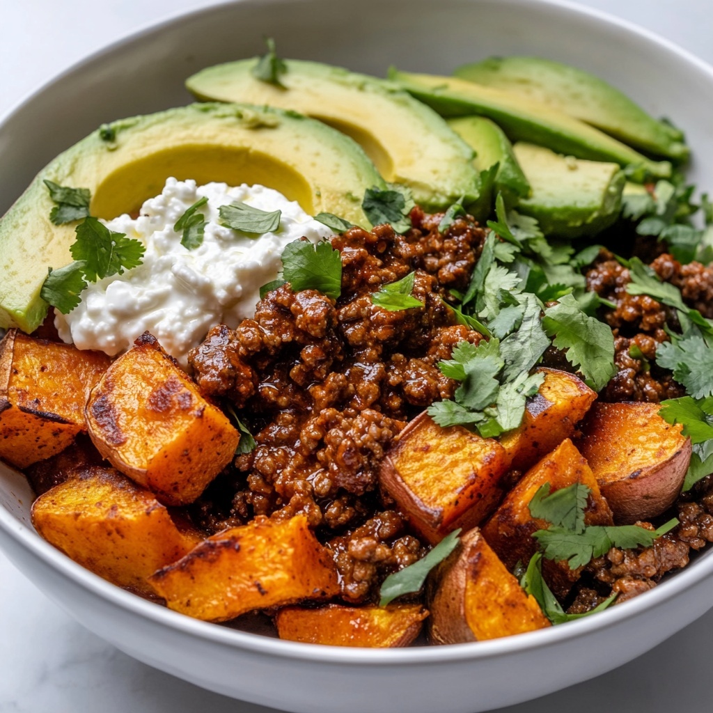 Ground Beef Hot Honey Bowl Recipe