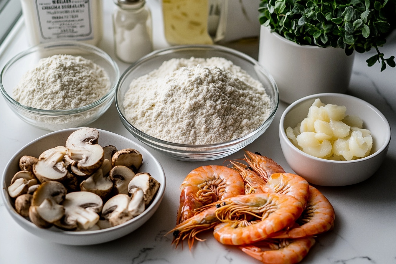 Seafood Crepes with Béchamel Sauce Recipe 6 Seafood Crepes with Béchamel Sauce Recipe - Recipe Image