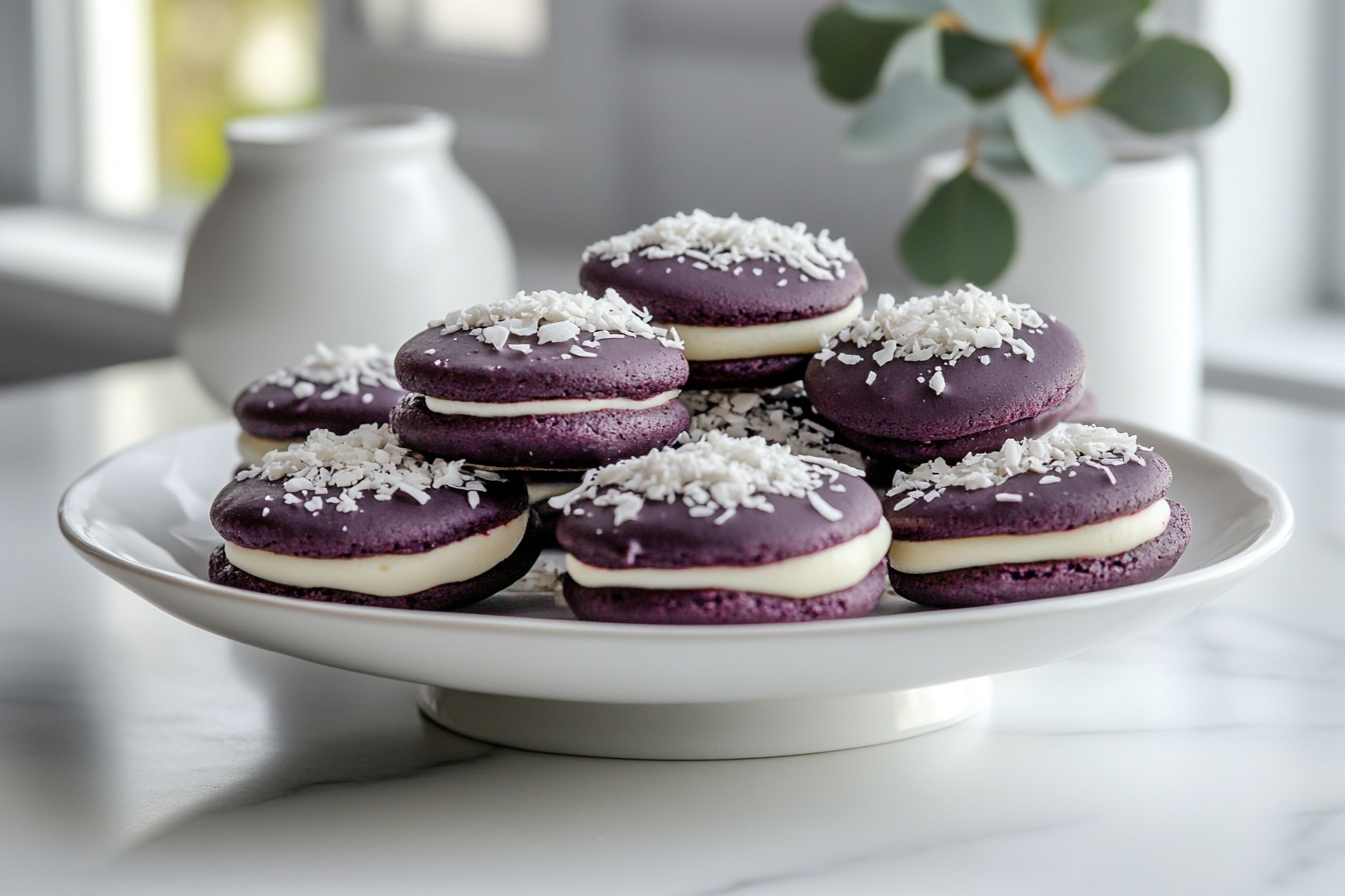 Coconut Ube Besito Cookies: Tropical Treats You'll Adore Recipe
