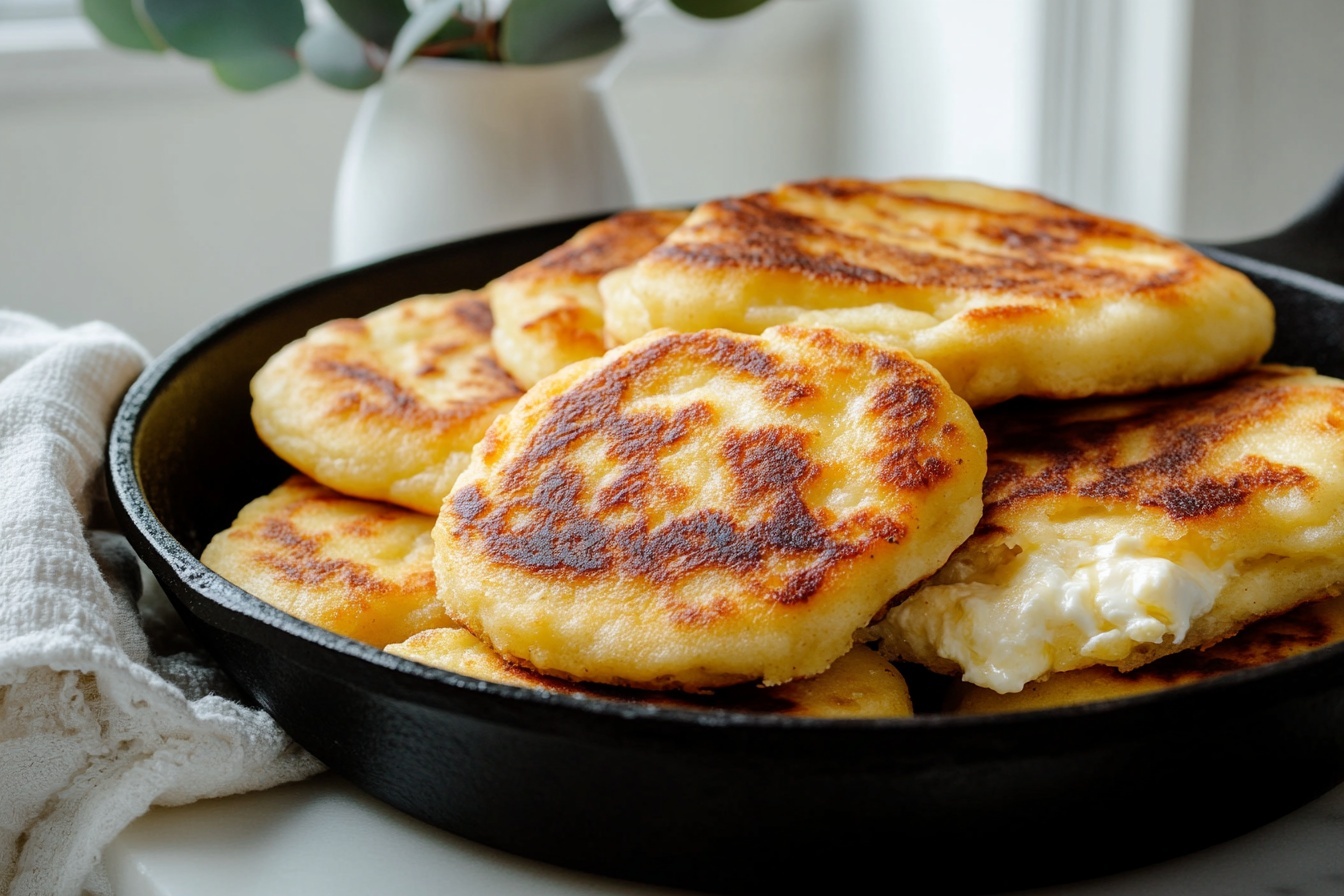 Arepas con Queso Recipe 4 Arepas con Queso Recipe - Recipe Image