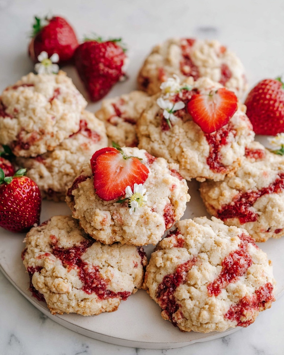 Strawberry Cheesecake Cookies Recipe 5 Strawberry Cheesecake Cookies Recipe - Recipe Image