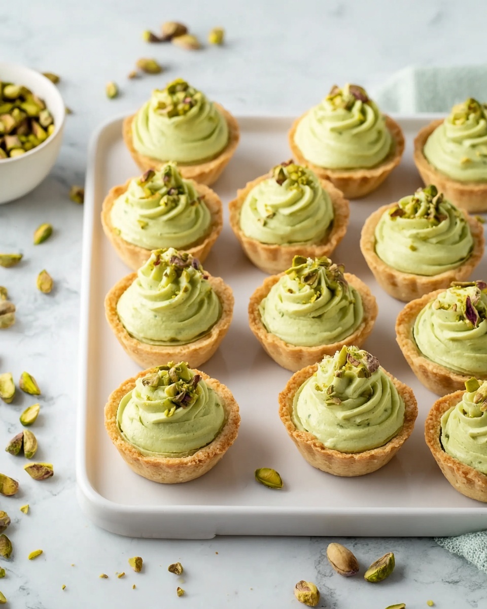 Pistachio Tartlets Recipe - Recipe Image