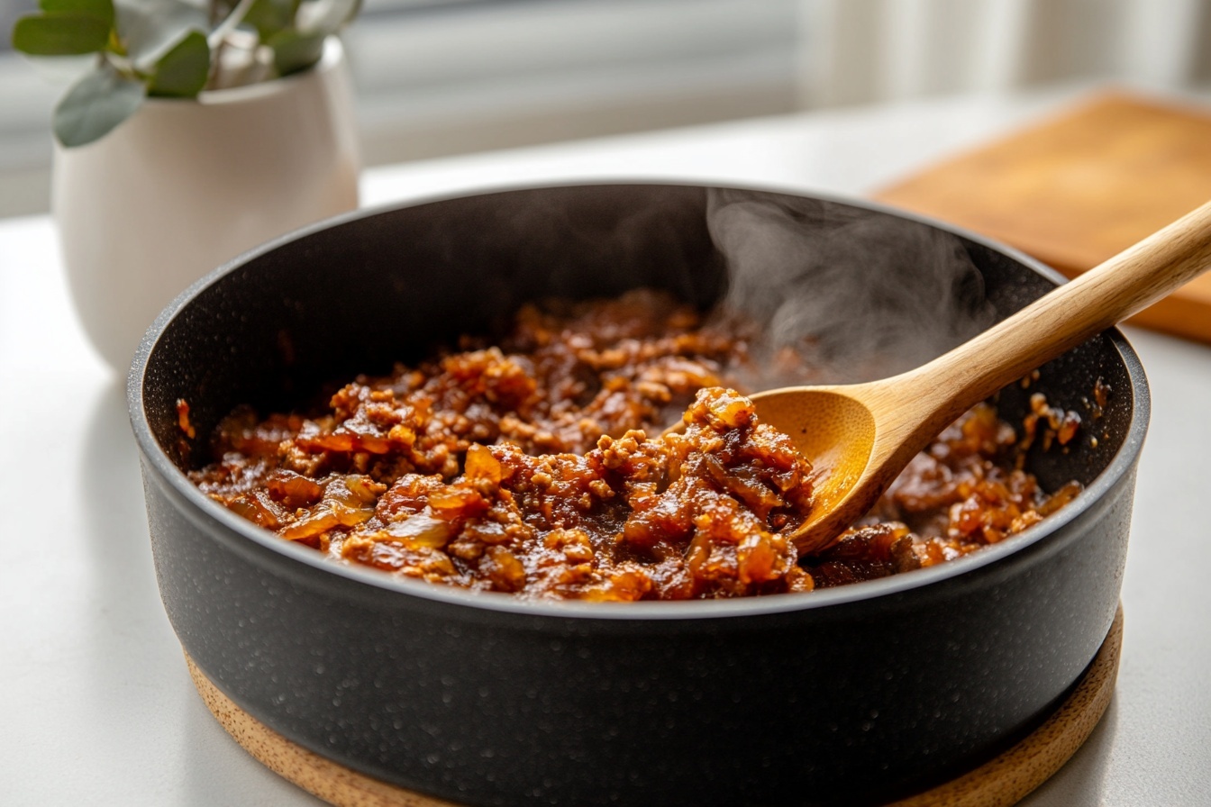 Mouthwatering Caramelized Onion Jam for Gourmet Bliss Recipe - Recipe Image