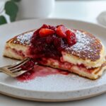 Strawberry Cheesecake Pancakes That Taste Like Dessert for Breakfast Recipe