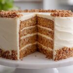 White German Chocolate Cake with Cheesecake Center Recipe