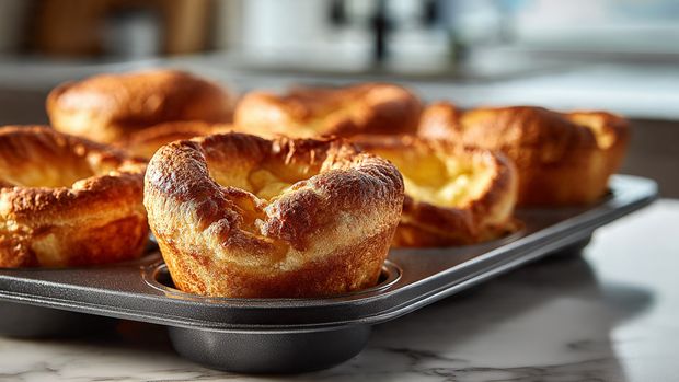 British Stilton & Mushroom Yorkshire Pudding Recipe