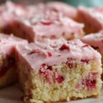 Strawberry Lemon Blondies Recipe