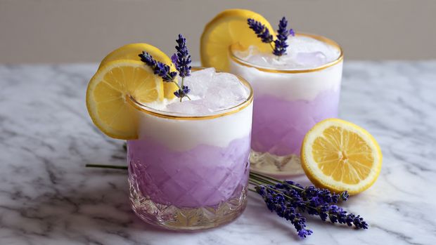 Lavender Gin Sour Recipe