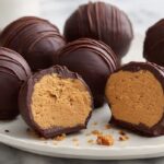 Butterfinger Balls: No-Bake Peanut Butter Dessert Cups Dipped in Chocolate Recipe