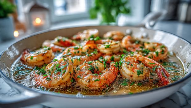 Spanish Garlic Butter Prawns (Gambas al Ajillo) Dinner Recipe