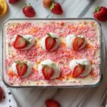 Strawberry Crunch Poke Cake Recipe