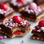 Valentine's Day Caramel Pretzel Bites Recipe