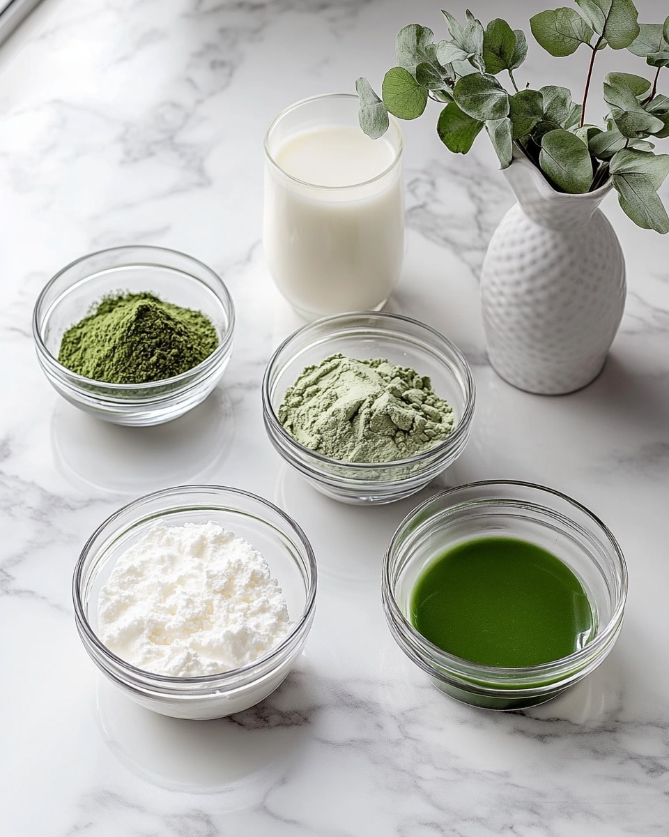 Delightfully Creamy Pandan Coconut Panna Cotta Recipe - Recipe Image