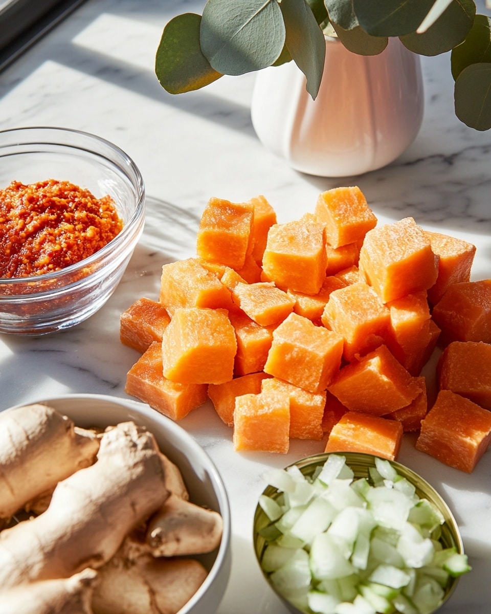 Gochujang Sweet Potato Soup Recipe - Recipe Image