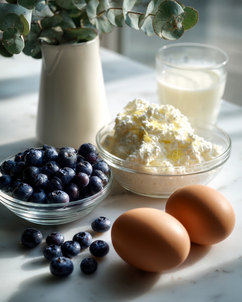 Blueberry Lemon Ricotta Pancakes Recipe 6 Blueberry Lemon Ricotta Pancakes Recipe - Recipe Image