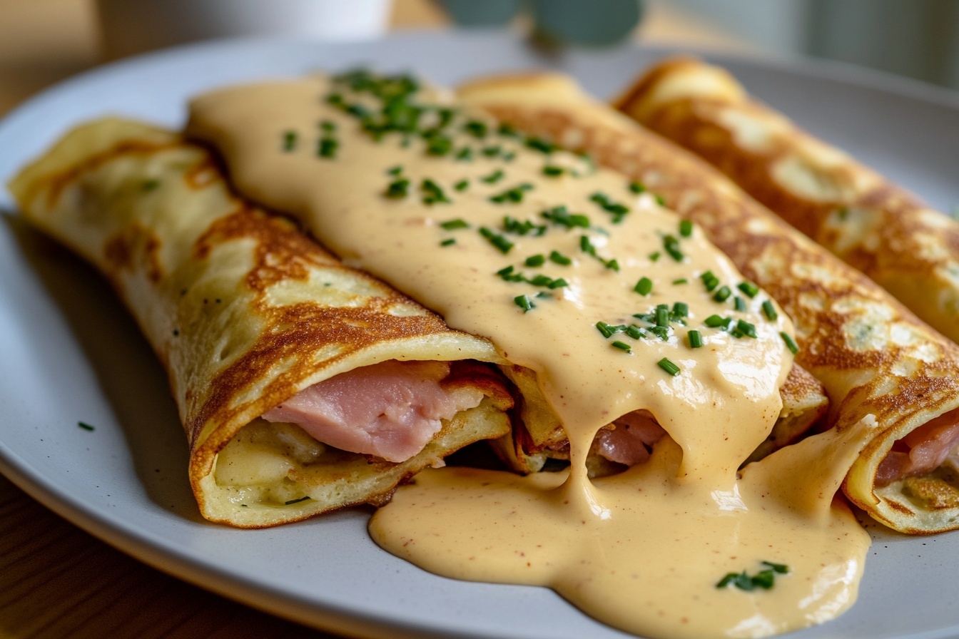 Savory Breakfast Crepes Recipe