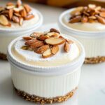 Almond Croissant Cottage Cheesecake Jars Recipe