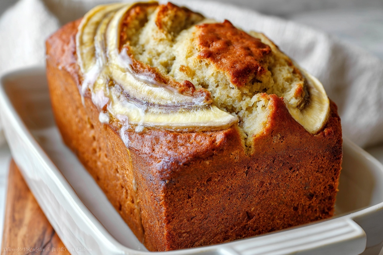 Cream Cheese Banana Bread Recipe