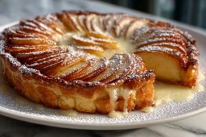 Creamy Apple Custard Impossible Pie Recipe