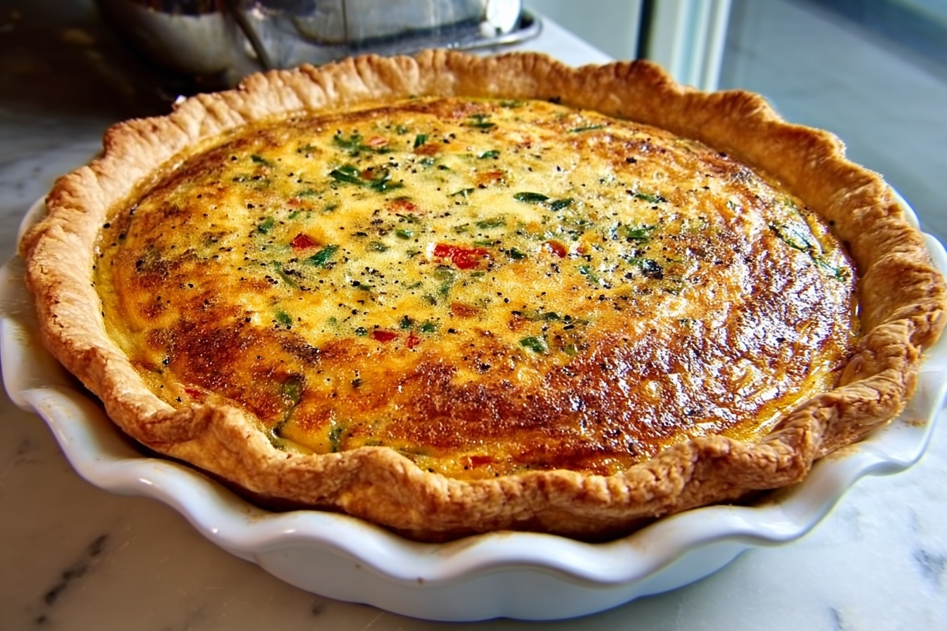 La Tarte au Thon (Tuna Quiche) Recipe