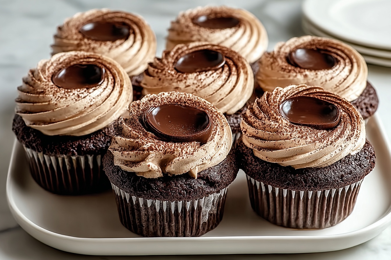 Irresistibly Decadent Chocolate Tiramisu Cupcakes Recipe