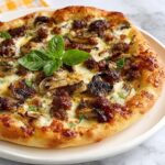 Pizza with Brussels Sprouts & Sausage Recipe