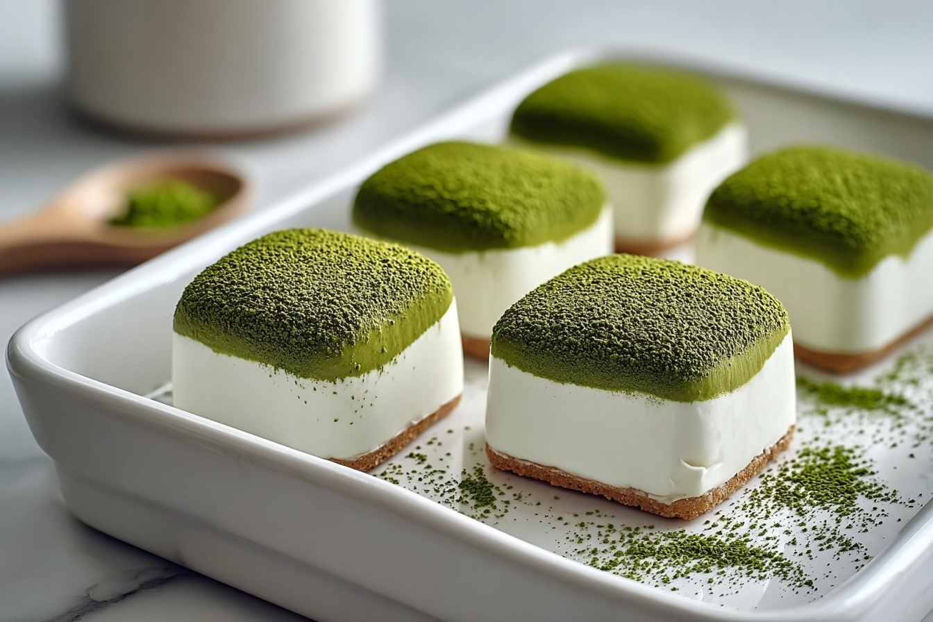 Homemade Matcha Cheesecake Daifuku: A Chewy Creamy Delight Recipe