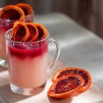 Blood Orange Panna Cotta with Blood Orange Syrup Recipe