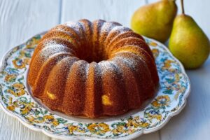Applesauce Almond Cake Recipe