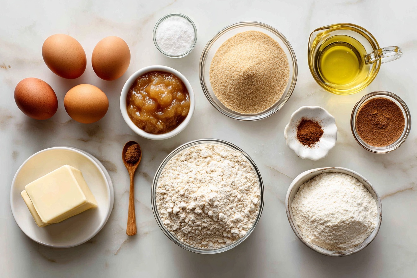 Applesauce Almond Cake Recipe 5 Applesauce Almond Cake Recipe - Recipe Image