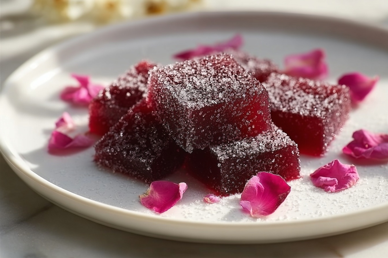 Plum Candied Fruit Gelée Recipe