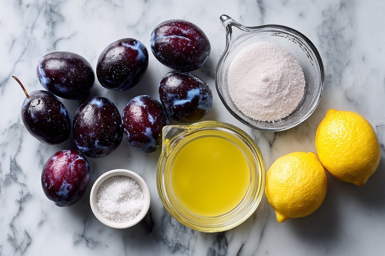 Plum Candied Fruit Gelée Recipe - Recipe Image