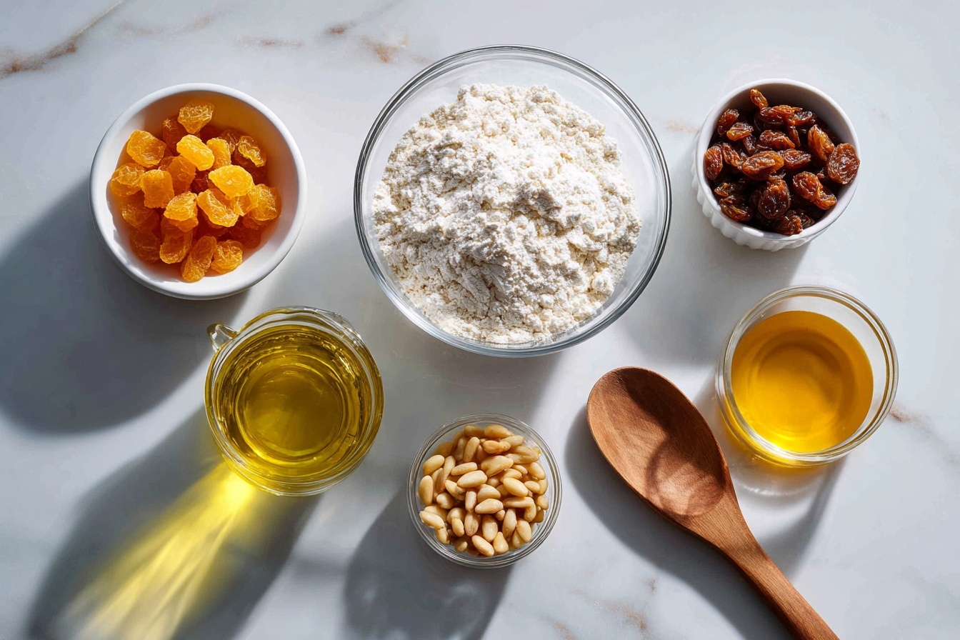 Castagnaccio ~ Tuscan Chestnut Cake Recipe - Recipe Image