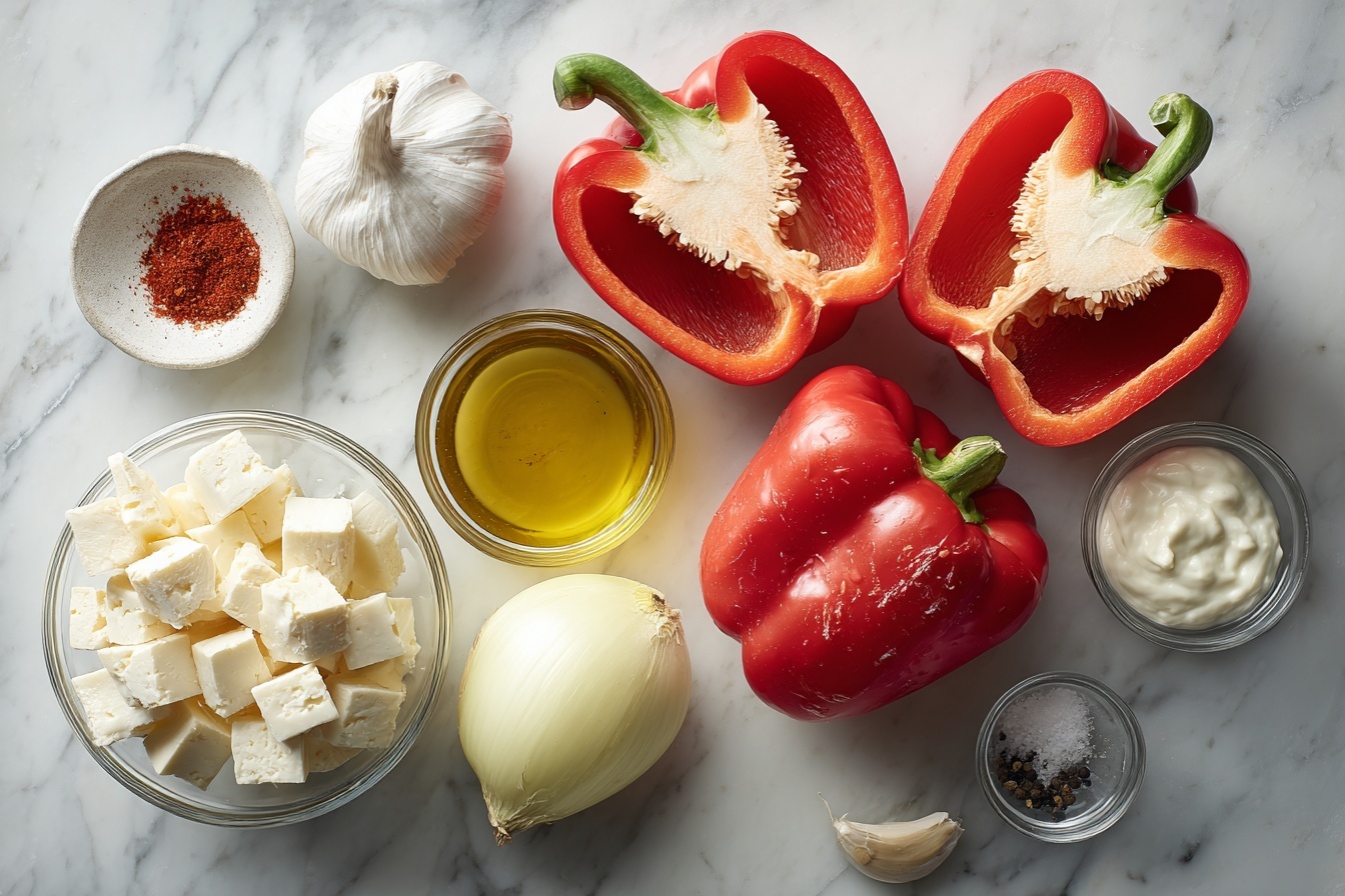 Roasted Red Pepper Gouda Soup Recipe - Recipe Image