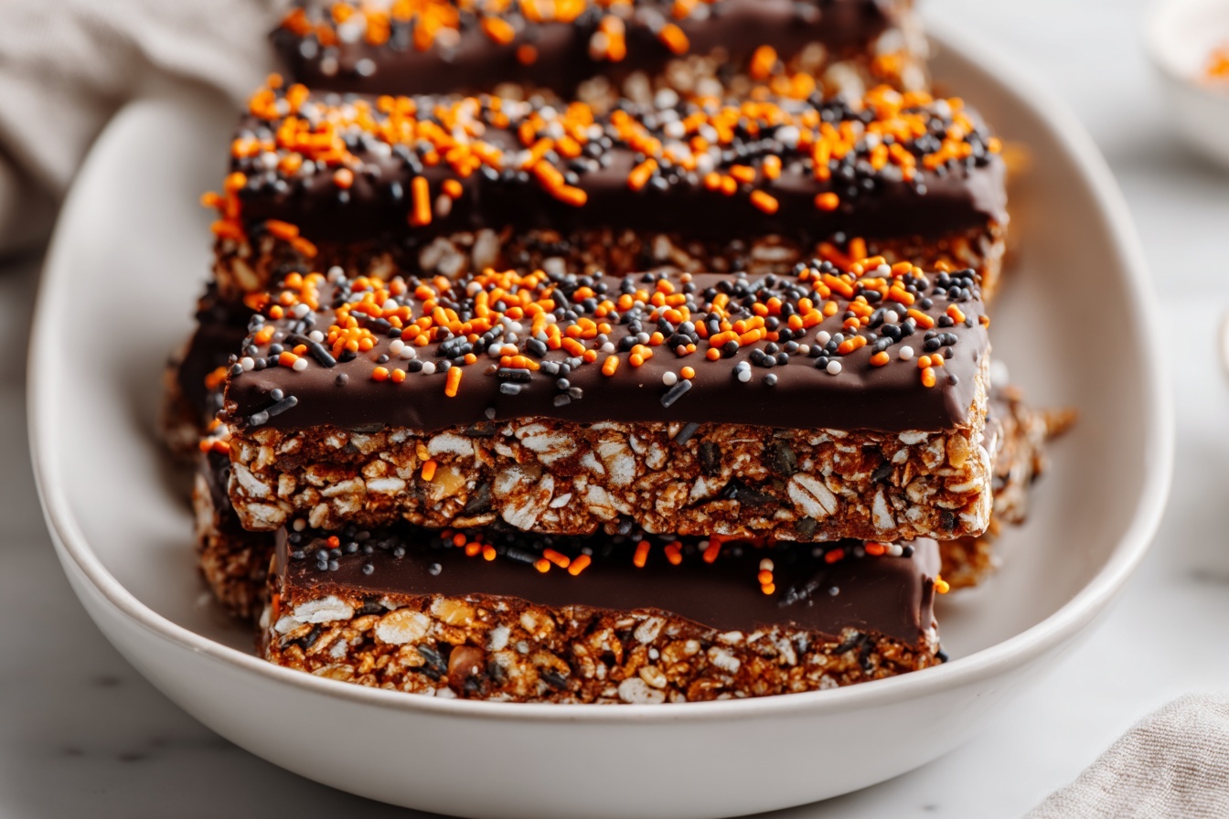 4 Ingredient No Bake Biscuit Bars Recipe