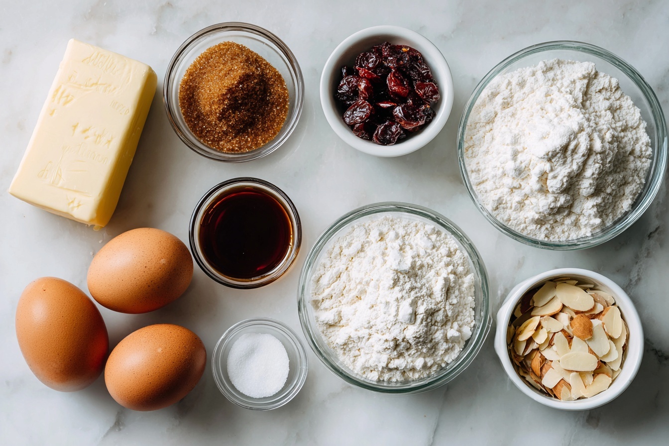 Almond Cranberry Cookies Recipe - Recipe Image