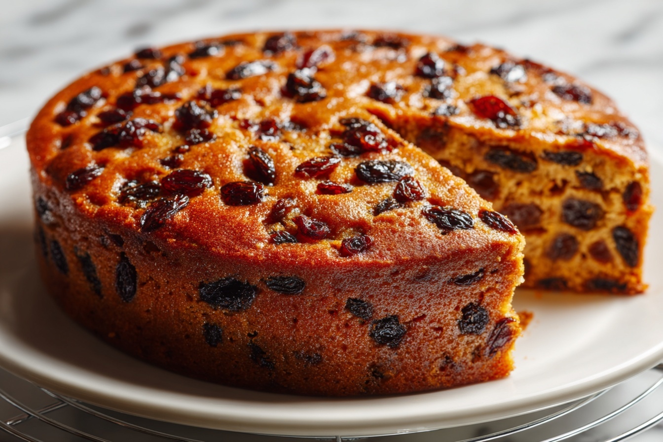 Spiced Dried Fruit Plum Cake Recipe 6 Spiced Dried Fruit Plum Cake Recipe - Recipe Image