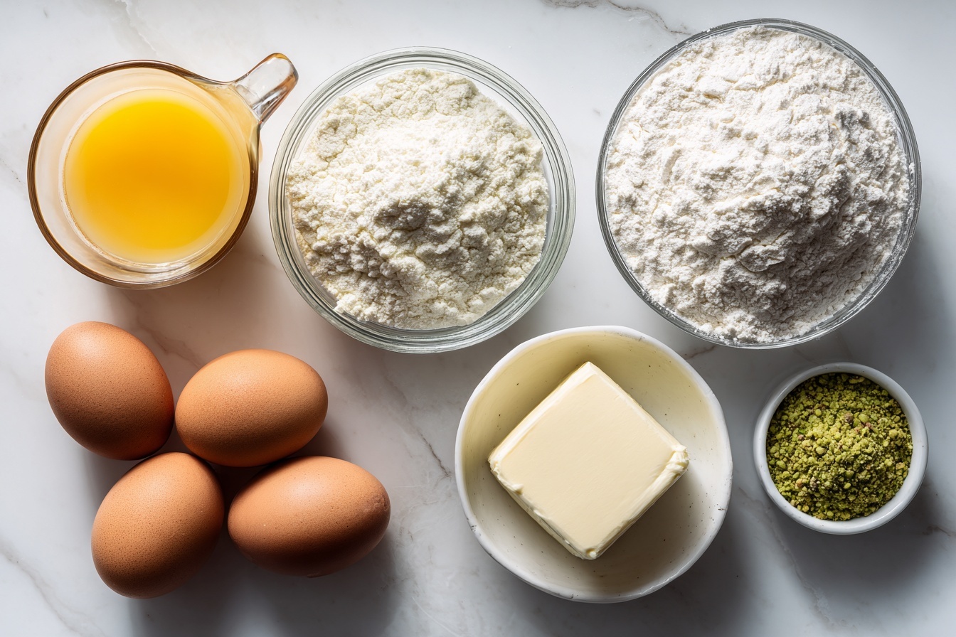 Pistachio, Orange & Ricotta Cake Recipe - Recipe Image