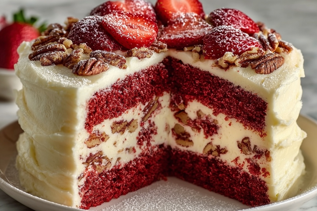 Strawberry Earthquake Cake Recipe