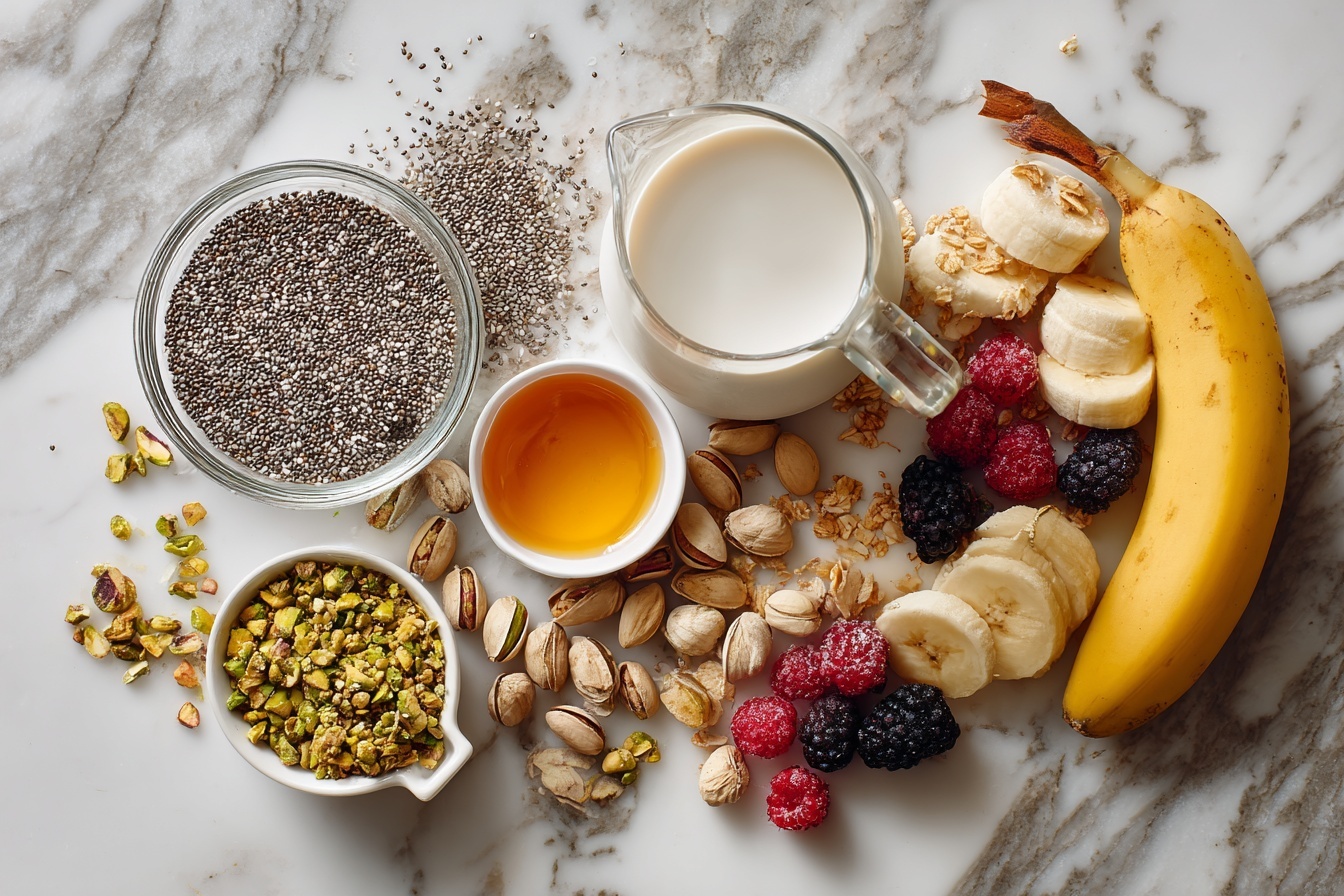 Delicious Pistachio Chia Pudding for Nutritious Indulgence Recipe - Recipe Image