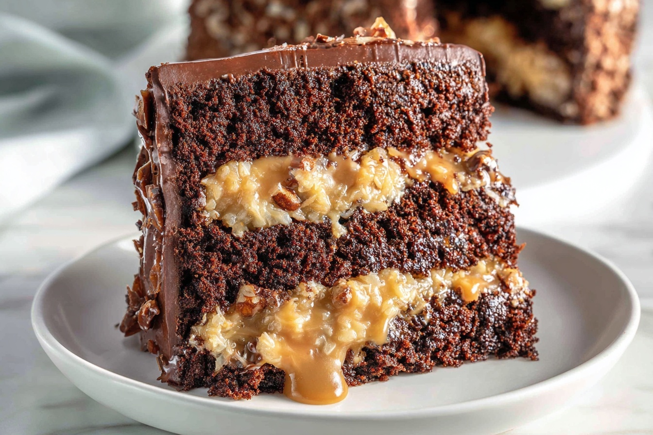 German Chocolate Cake Recipe - Recipe Image