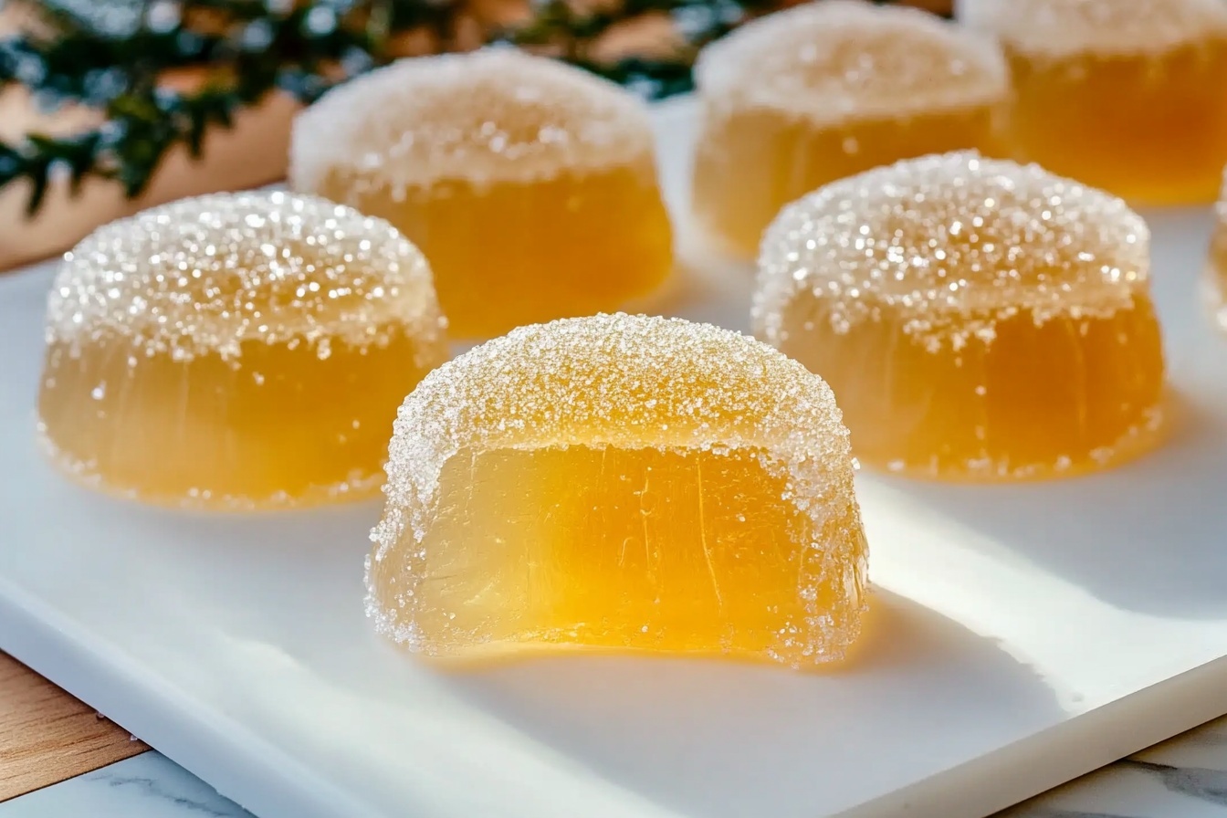 Homemade Lemon Pâte de Fruit Jelly Candies Recipe 5 Homemade Lemon Pâte de Fruit Jelly Candies Recipe - Recipe Image