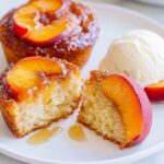 Peach Upside Down Mini Cakes Recipe