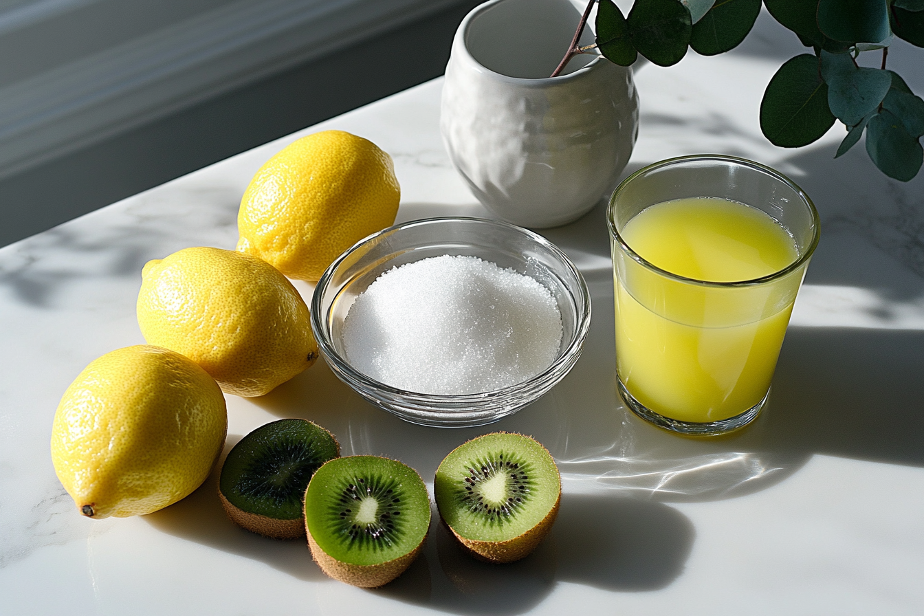 Kiwi Lemonade Recipe 6 Kiwi Lemonade Recipe - Recipe Image